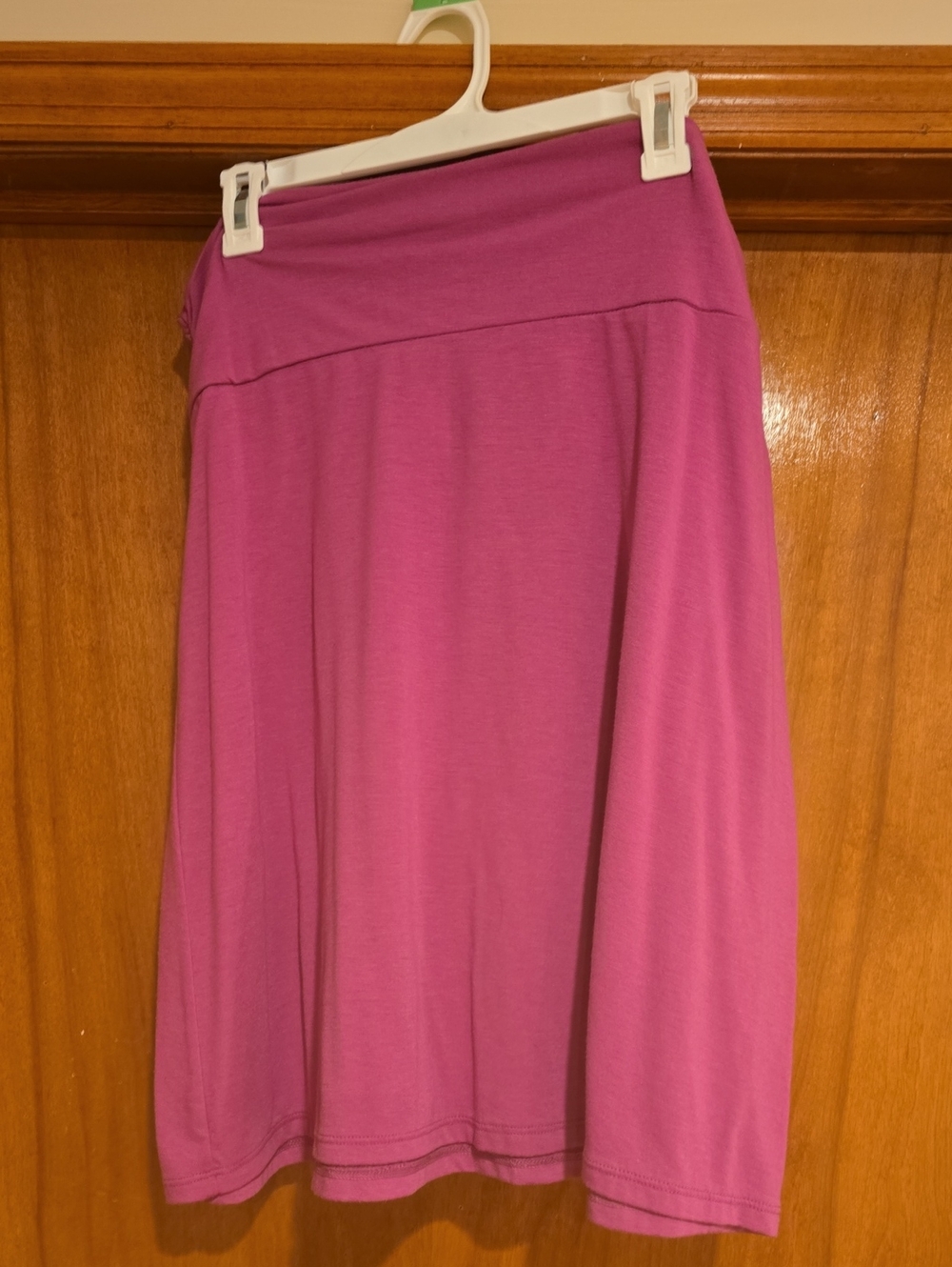 Faded Glory Magenta A-Line Skirt
